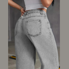 Virelle – High-Rise Wide Leg Denim Jeans