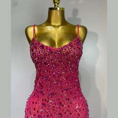 Zeraphielle – Crystal Illusion Rhinestone Gown