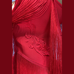 Xavielle – Fringe Strapless Bandage Dress