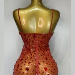 Zeraphielle – Crystal Illusion Rhinestone Gown