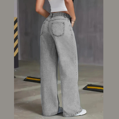 Virelle – High-Rise Wide Leg Denim Jeans