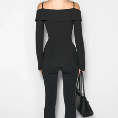 Valentina - Off-Shoulder Structured Top