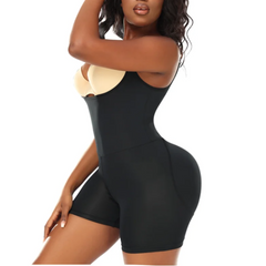 Ganzkörper-Shapewear mit Po-Pads