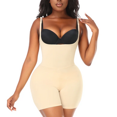Ganzkörper-Shapewear mit Po-Pads