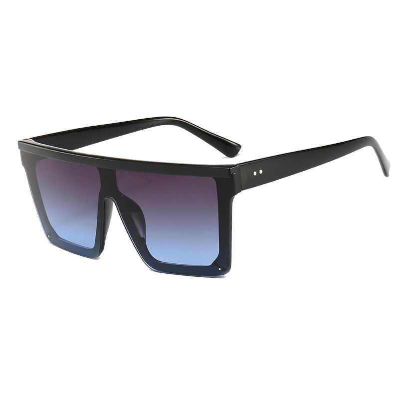 Classic Square Mirror Coated Sunglasses - Model Mannequin