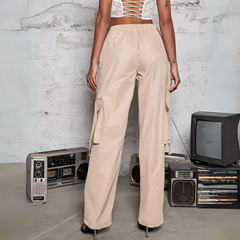 Juniper - V-Shaped Waist Cargo Pants