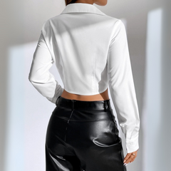 Phoenix - Cropped Long Sleeved Shirt