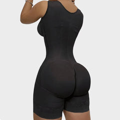 Full Body Shaper Fajas 9-Boned Bodysuit