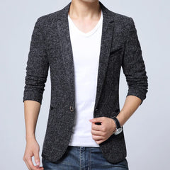 Ridge - Chaqueta Blazer de Fit Slim Fit para hombres