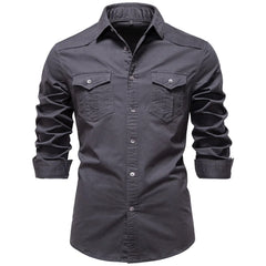 Ryven – Classic Button-Up Utility Shirt