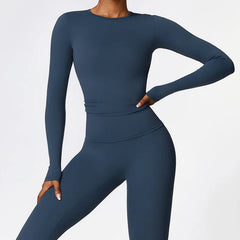Galadriel - Long Sleeve Seamless Activewear Top