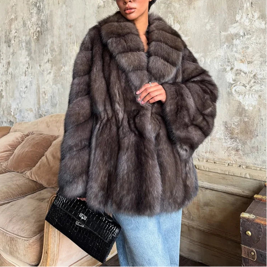 Renata - Luxe Faux Fur Coat