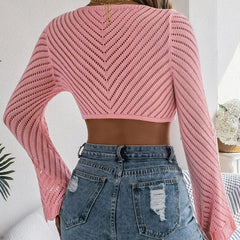 Fenja - Crocheted Crop Top