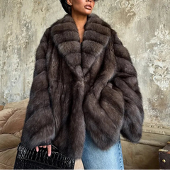 Renata - Luxe Faux Fur Coat