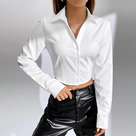 Phoenix - Cropped Long Sleeved Shirt