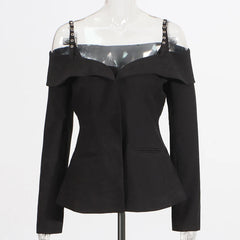 Valentina - Off-Shoulder Structured Top