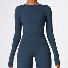 Galadriel - Long Sleeve Seamless Activewear Top