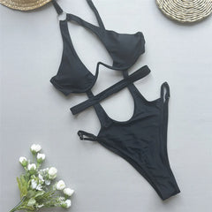 Mireya - Asymmetric Underwired Cut Out Monokini