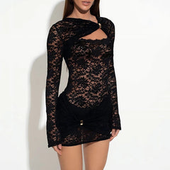 Hanne - Lace Mini Dress