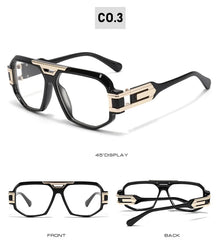 Elin - Retro Square Sunglasses