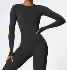 Galadriel - Long Sleeve Seamless Activewear Top