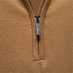 Kaelric – Zip Collar Knit Polo