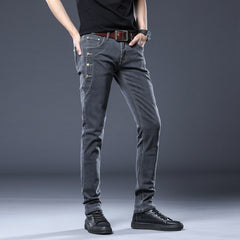 Camilo - Stretchy Mid-Waist Denim Pants
