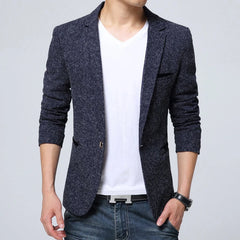 Ridge - Chaqueta Blazer de Fit Slim Fit para hombres
