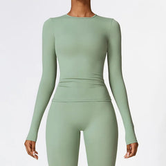 Galadriel - Long Sleeve Seamless Activewear Top