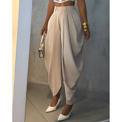 Posie - High-Waist Wide Leg Pants