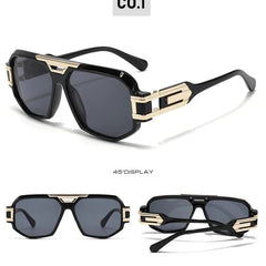 Elin - Retro Square Sunglasses