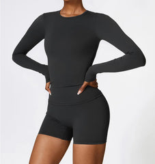 Galadriel - Long Sleeve Seamless Activewear Top