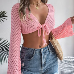 Fenja - Crocheted Crop Top