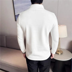 Kaelion – Modern Zip Collar Slim Fit Top