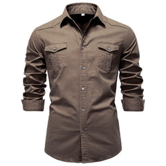 Ryven – Classic Button-Up Utility Shirt