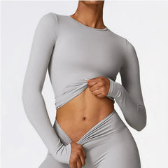 Galadriel - Long Sleeve Seamless Activewear Top