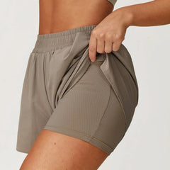 Lysandra - High-Waist Activewear Shorts