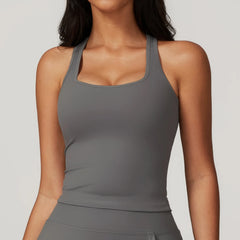 Freesia - Activewear Racerback Tank Top