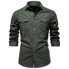 Ryven – Classic Button-Up Utility Shirt