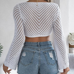 Fenja - Crocheted Crop Top