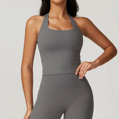 Freesia - Activewear Racerback Tank Top