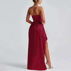 Kaja - Thigh High Split Maxi Dress