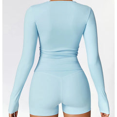 Galadriel - Long Sleeve Seamless Activewear Top