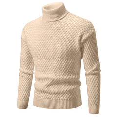 Jett - Men’s Textured Knit Turtleneck Sweater