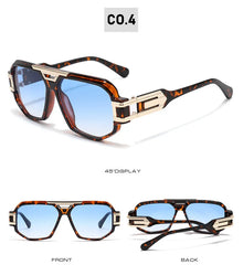 Elin - Retro Square Sunglasses