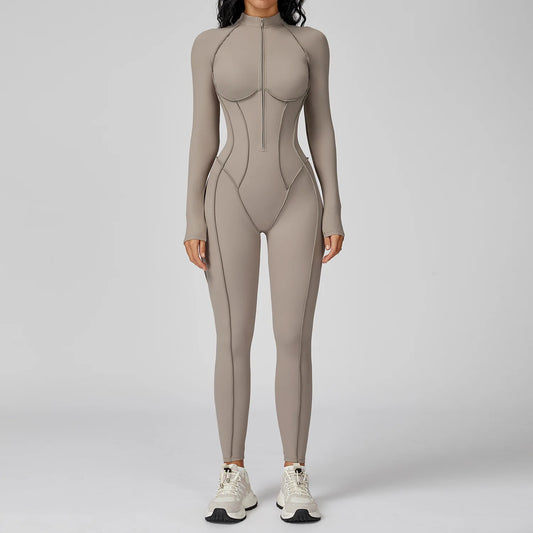 Eira - Sculpt & Sleek Activewear Jumpsuit