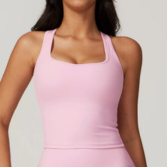 Freesia - Activewear Racerback Tank Top