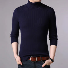 Asher - Pullover Turtle Neck Sweater - Model Mannequin