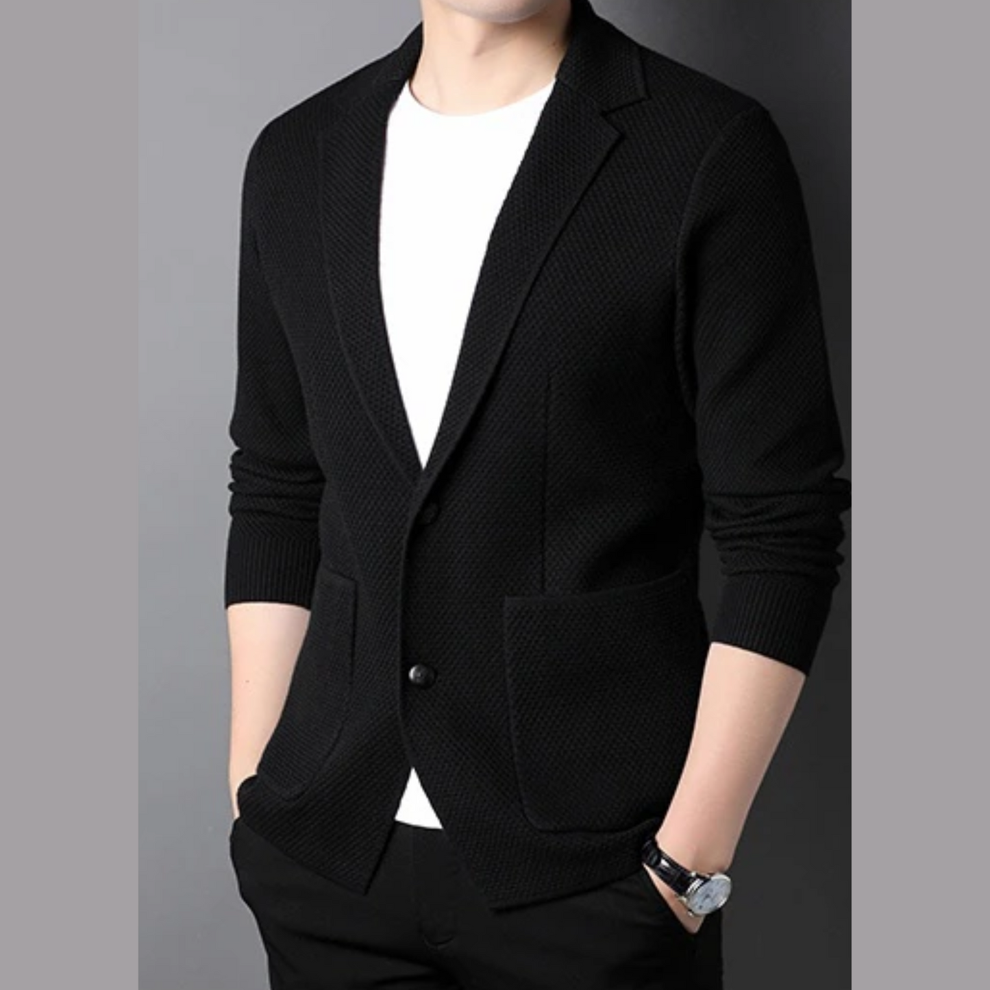Ricky - Slim Fit Wool Blazer For Men