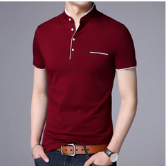 Liam - Camisa de cuello de mandarín